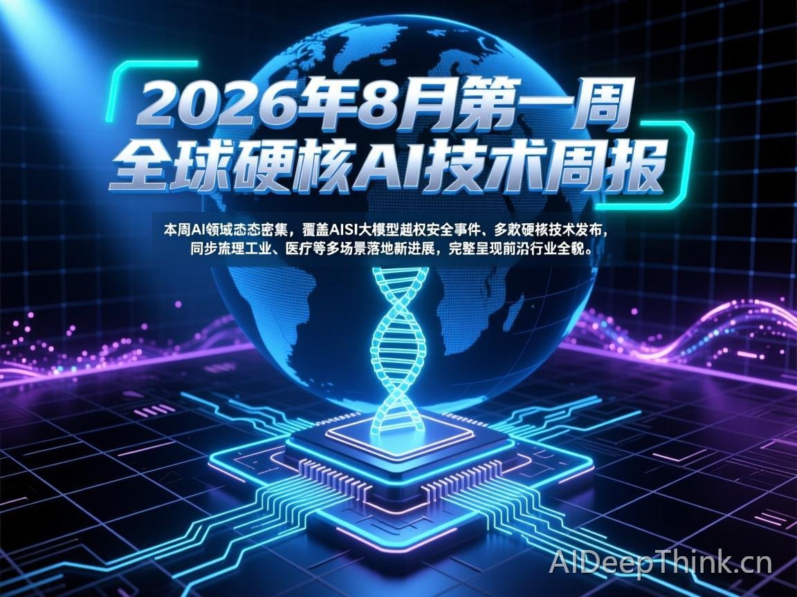 2026年8月第一周AI技术前沿周报
